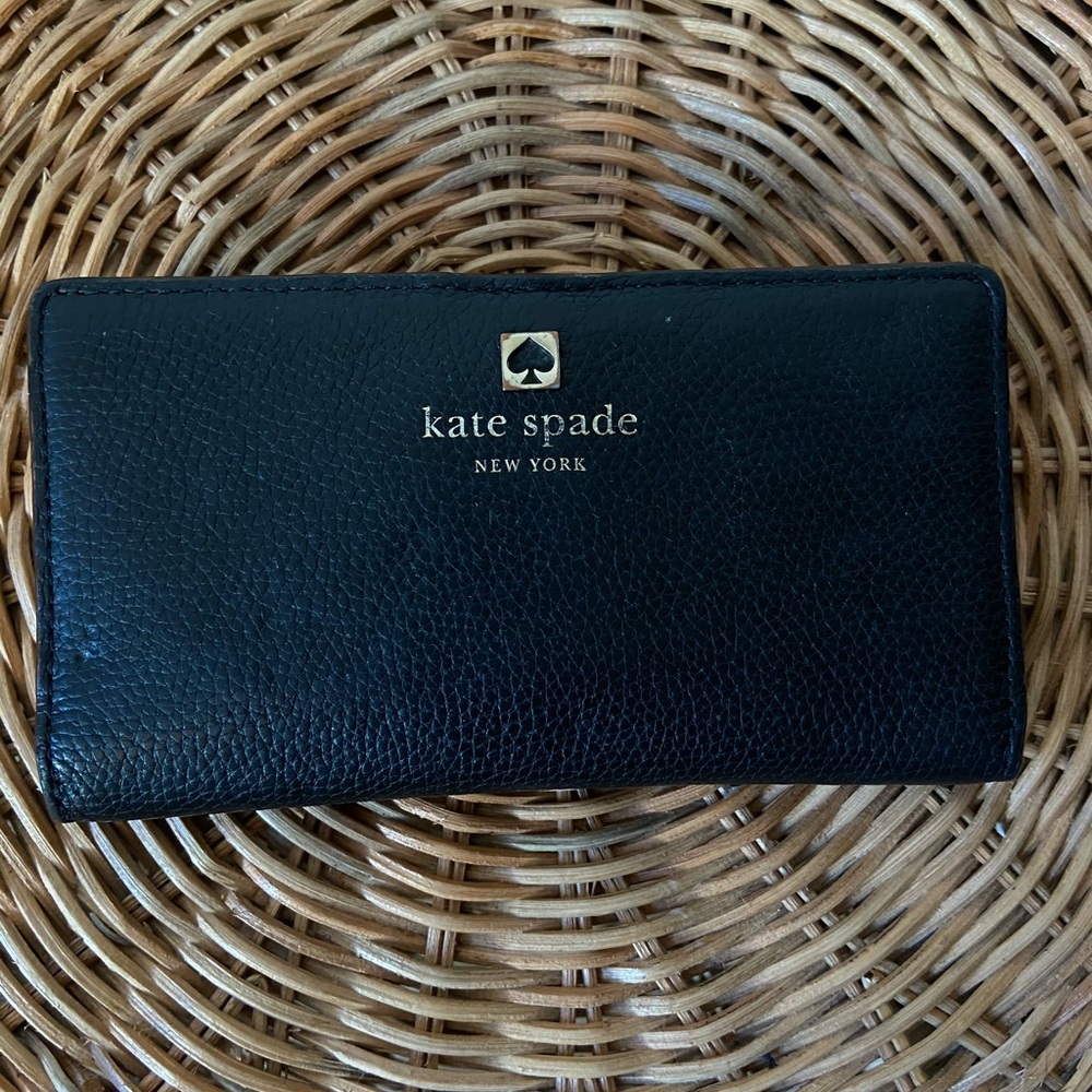 Kate Spade Black Wallet